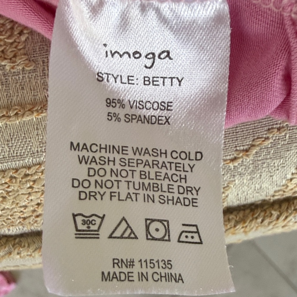 Imoga Girls Pink Ombre Ruffle Tank & Heart Print Leggings Set sz 6 - Picture 7 of 11
